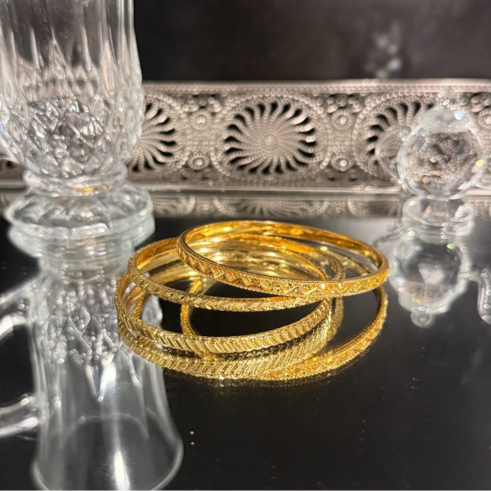 Indian Pakistani Gold Bangles